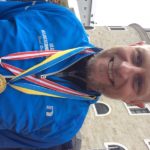 Sbg-Marathon Robert mit Medaillen